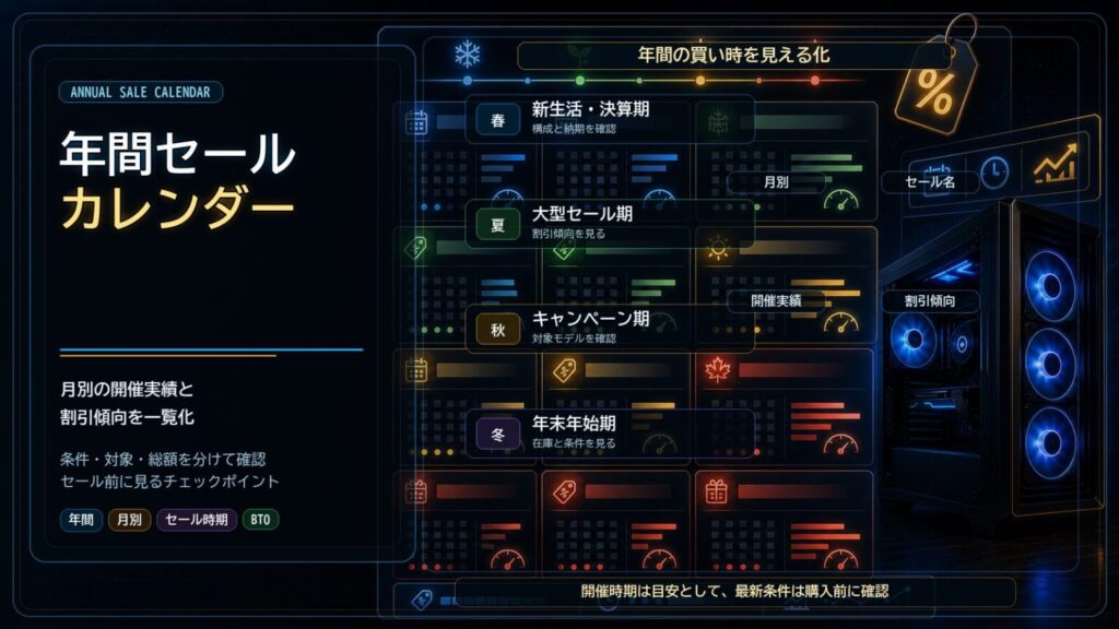 OZgaming 年間セールカレンダー（2026 年版）